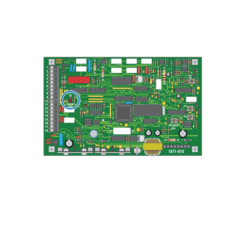 Door King 1871-010 | Access Control Circuit Board, For Residential Telephone Intercom System