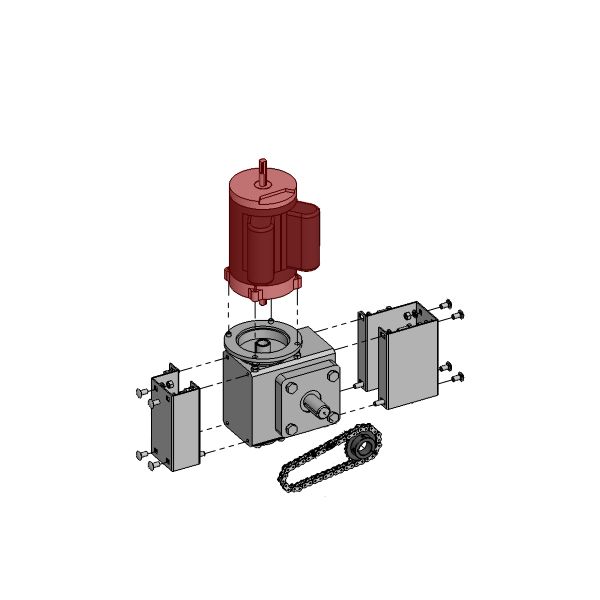 Doorking 2600-279 | 1HP "C" Face Emerson Motor Only
