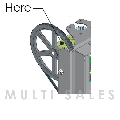 Door King 2600-719 | Gearbox Swing Gate 6500 Spline