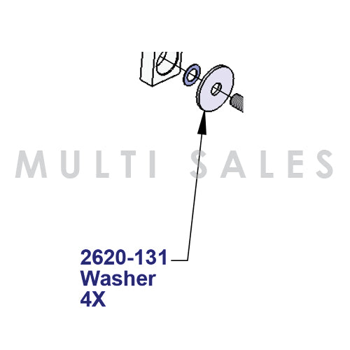 Door King 2620-131 | Washer 1 7/8" Od X 1/2"Id 1/8 T