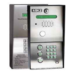 Door King 1802-091 | Telephone Entry System, Electronic Programmable Directory, Flush Mount, 16 Vac, 20 Va, 8.375" W X 3.25" D X 14" H, 16-Digit Dialing, Eeprom Memory