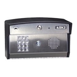 Door King 1812-095 | Telephone Entry System, Full Duplex, Surface Mount Curved, 16 Volt Ac, 20 Va, 10.88" W X 6" D X 7.38" Height