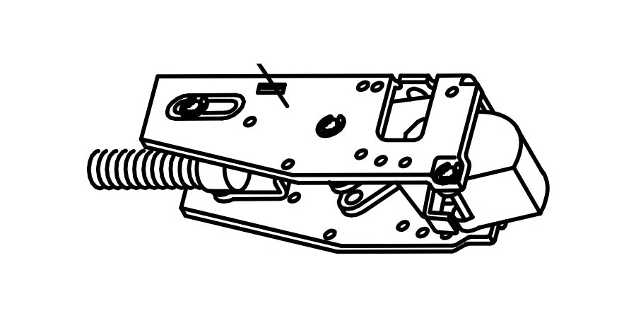 Dorma Architectural Hardware CVTOPLTCH | Top Latch Assembly, for 9000 Series Concealed Vertical Rod Exit Devices
