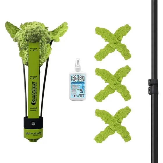 Dotworkz DW-PKG-10-CF | Domewizard 10' Elevated Cleaning System With Multiple Cleaning Modes
