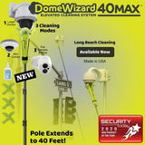 Dotworkz DW-PKG-40-CF | DomeWizard 40ft Max Elevated Cleaning System with Multiple Cleaning Modes