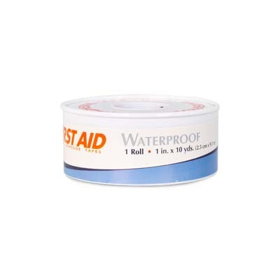 Dukal LLC 2065033 | American White Cross Waterproof Tape 1" X 10 Yards