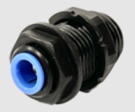 Dura-line 20001712 | Conduit Bulkhead Fitting, HDPE, 8.5 mm