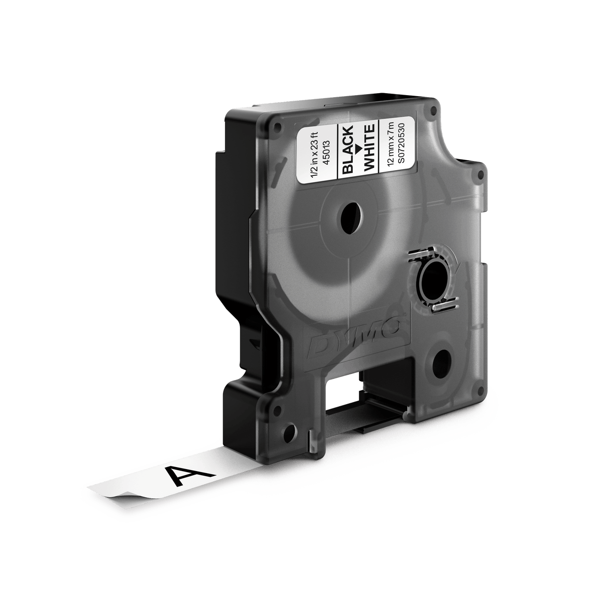 Dymo Corporation 45013 | Identification Tape, Print-On 0.50" White