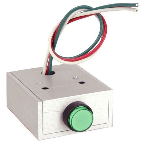 Dynalock 6336 | Pushbutton Switch, SPDT, 5 A, 125 VAC, Green, 2.3 x 1 x 2 in
