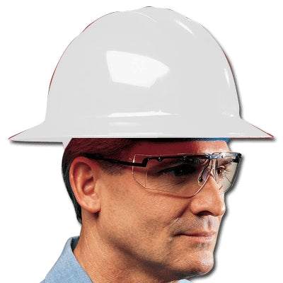 E.d. Bullard Company 33WHR | Classic Full Brim Hard Hat, 6-Point Flex Gear Ratchet Suspension, White