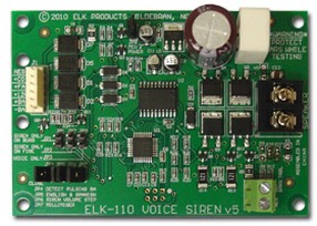 Elk Products Inc. ELK-110 | Voice Siren Driver Module
