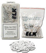 Elk Products Inc. ELK-9022 | White Gel Filled “B” Connectors Wire Splices