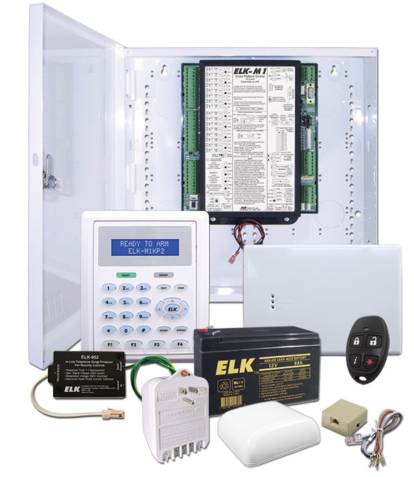 ELK Products Inc M1GSYS4STW | Two Way Wireless Ready M1 Gold Kit