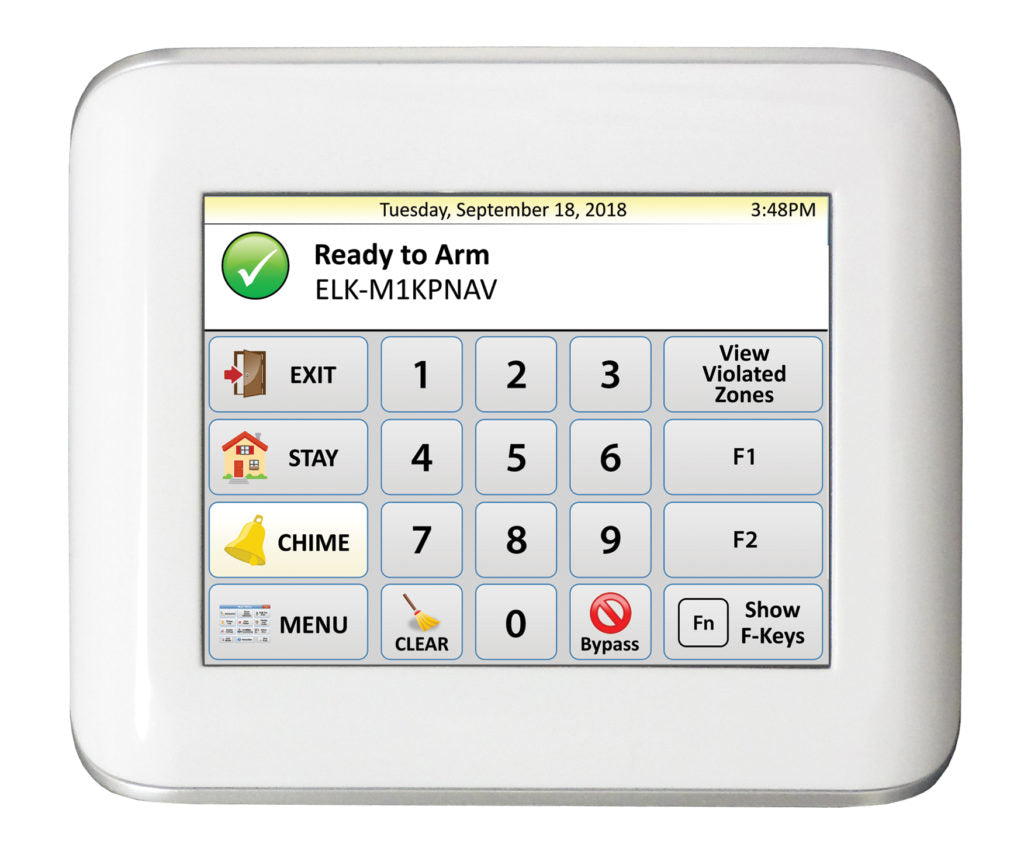ELK Products Inc M1KPNAV | 3.5" Navigator Touchscreen Keypad