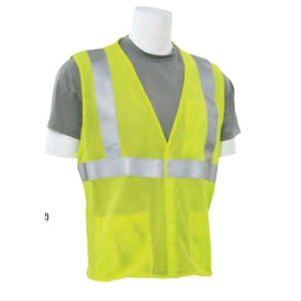 ERB Industries WEL61264HLLG | ANSI Class 2 Safety Vest, Lime, Large