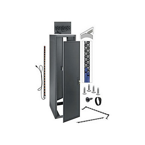 Middle Atlantic ERK-3525-AV | ERK Series Rack, 35 RU, 25"D, AV Configured, 25" D X 65 3/8" H, A/V Configured