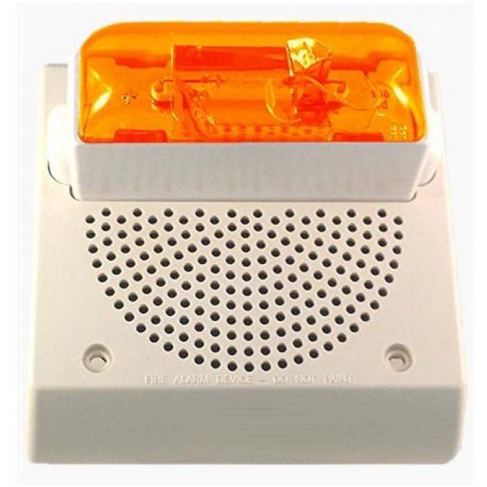 Bosch ET70WPA2475W-NW | Speaker/Strobe, Amber Lens, 75cd, 24V