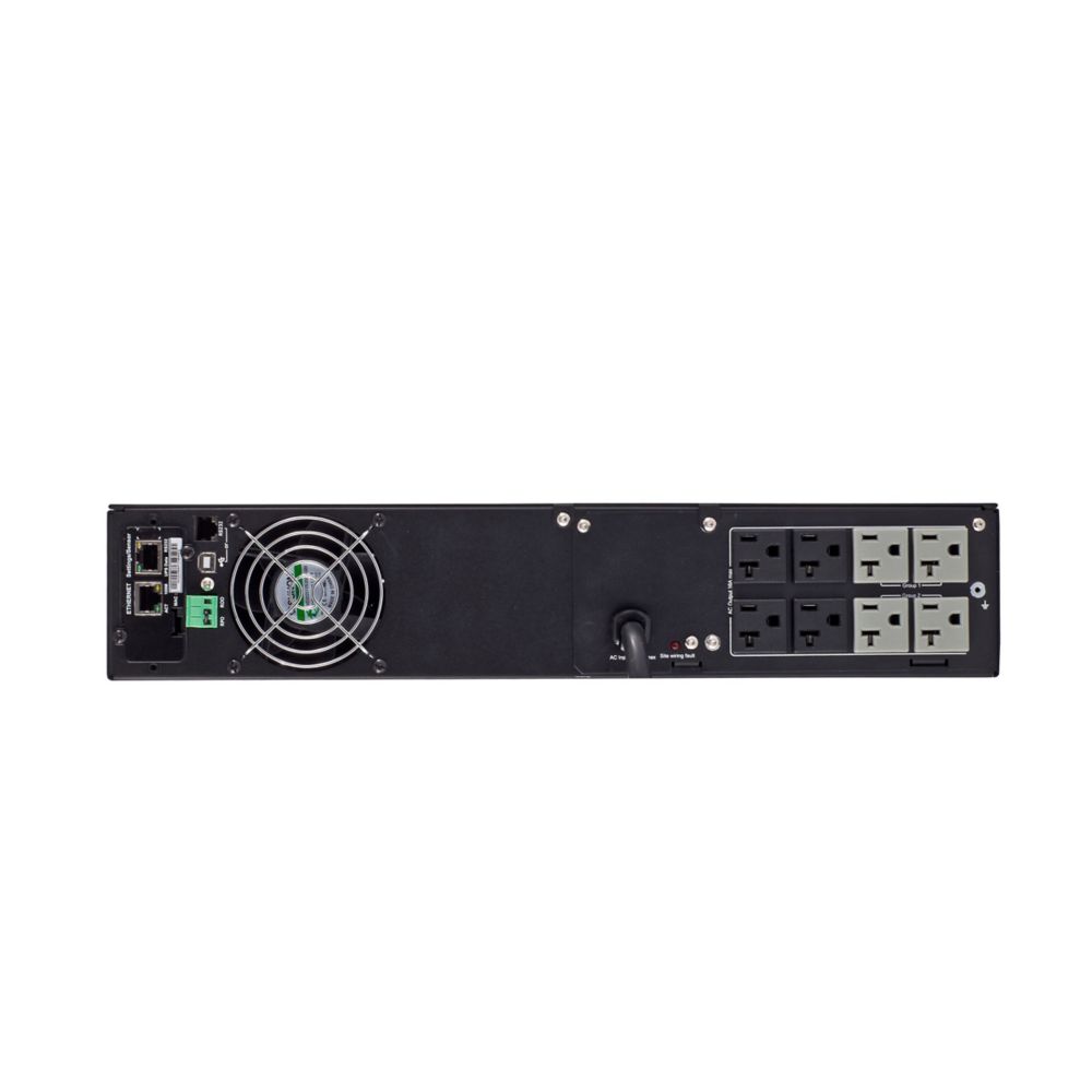 Eaton Power Quality 5P2200RT | 5P UPS, 1950 Va, 1920 W, 5-20P Input, Outputs, (8) 5-20R, 120V, True Sine Wave, Network Card Optional