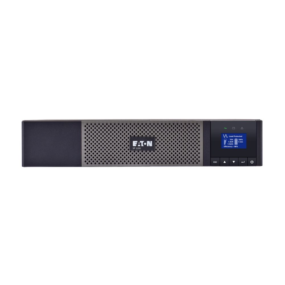 Eaton Power Quality 5P2200RT | 5P UPS, 1950 Va, 1920 W, 5-20P Input, Outputs, (8) 5-20R, 120V, True Sine Wave, Network Card Optional