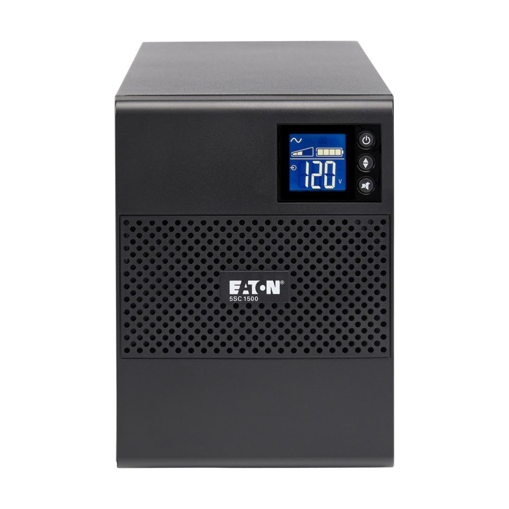 Eaton Power Quality 5SC1500 | 5Sc UPS, 1500 Va, 1080 W, 5-15P Input, Outputs, (8) 5-15R, Black