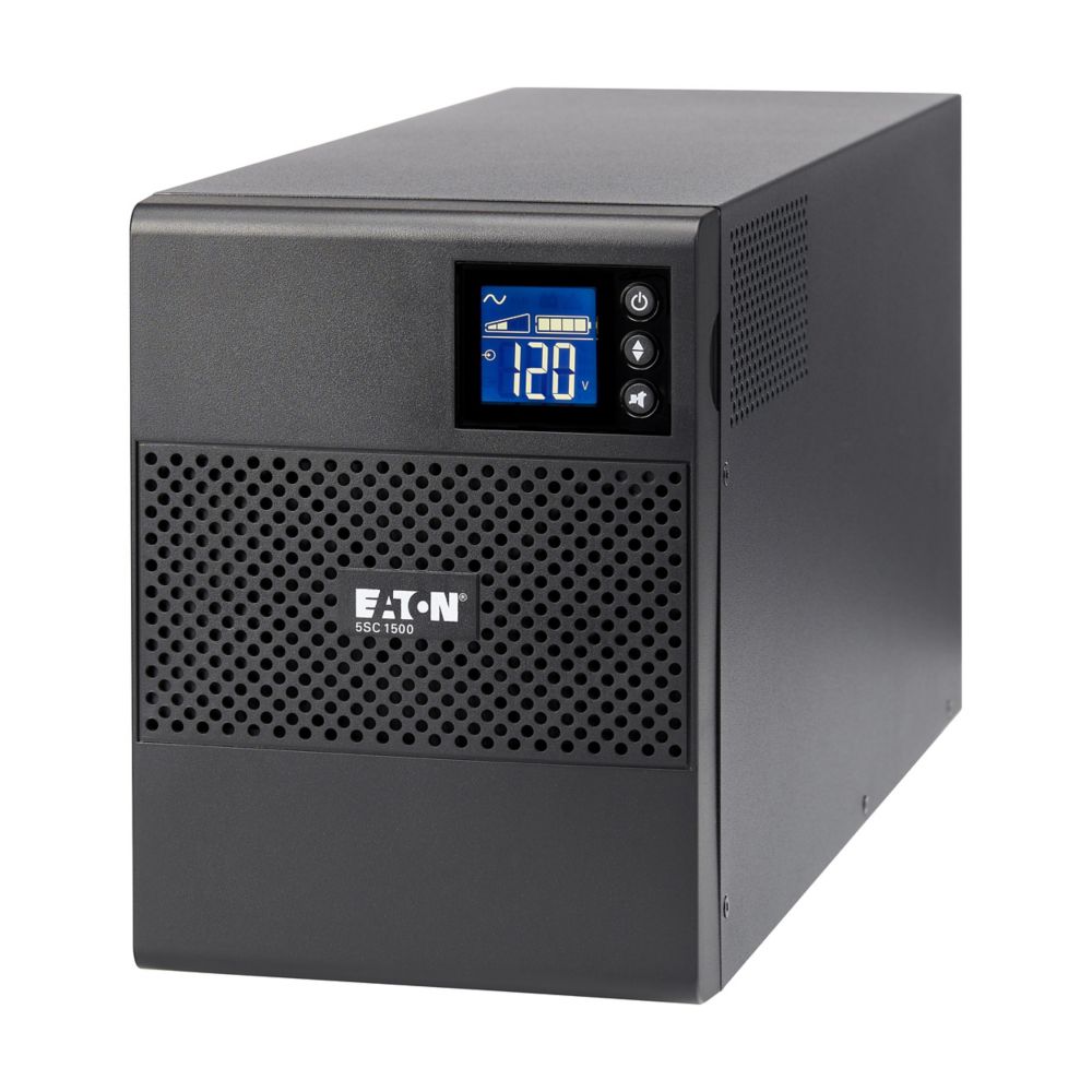 Eaton Power Quality 5SC1500 | 5Sc UPS, 1500 Va, 1080 W, 5-15P Input, Outputs, (8) 5-15R, Black