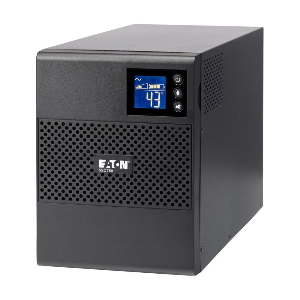 Eaton Power Quality 5SC750 | 5Sc UPS, 750 Va, 525 W, 5-15P Input, Outputs, (6) 5-15R