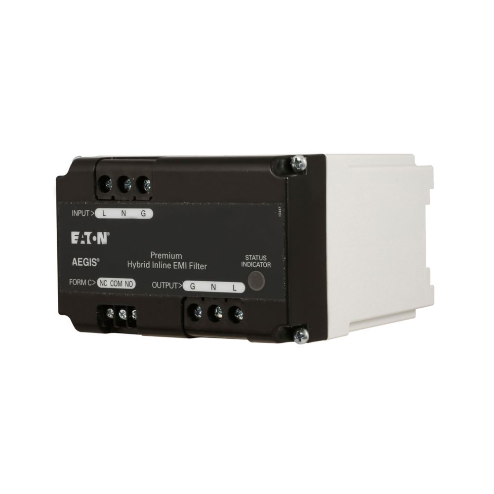 Eaton Power Quality AGPH12015 | Aegis Powerline Filter, 15A, 120 Vac Rating, Single-Pole, Premium Protection
