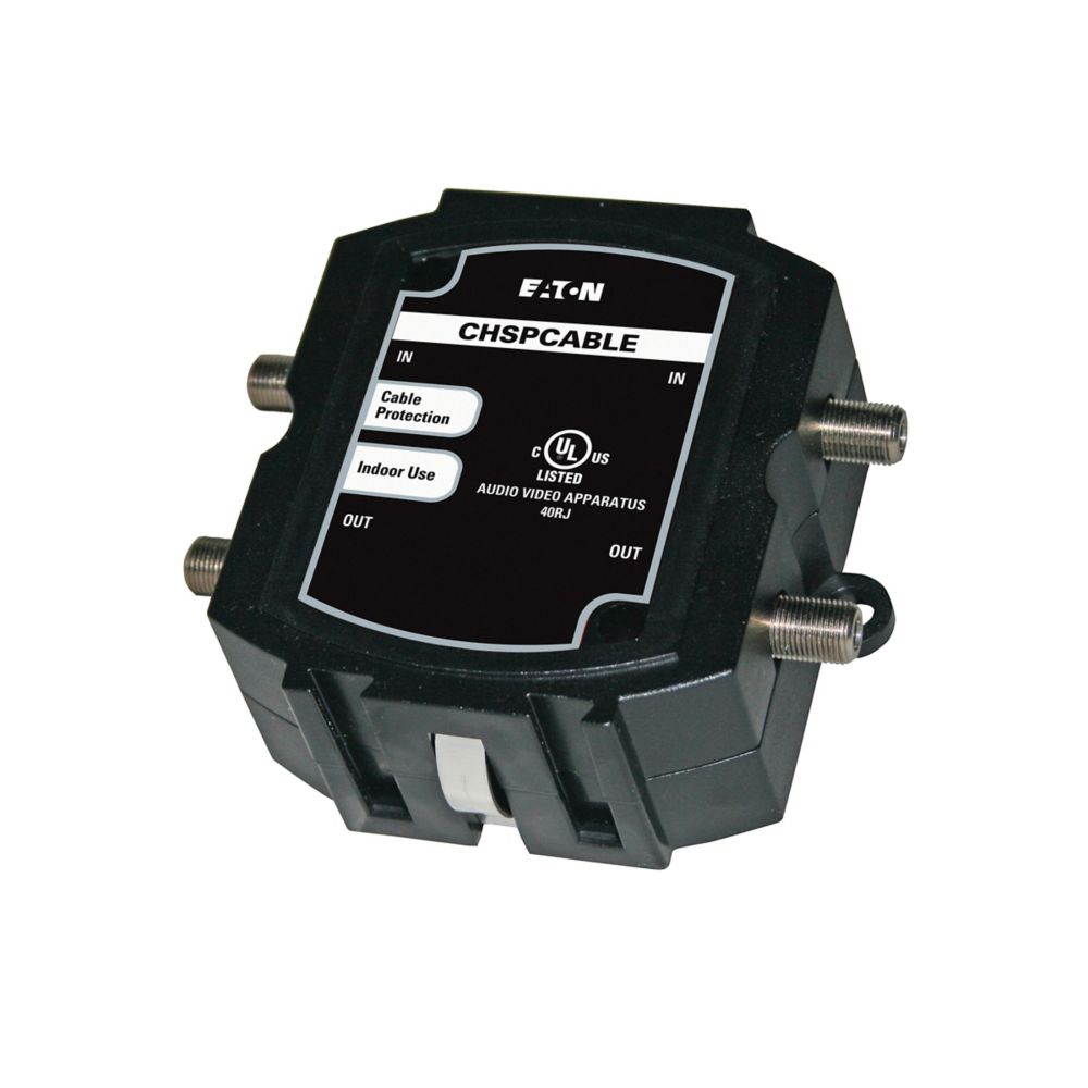 Eaton Power Quality CHSPCABLE | Surge Protection, Type 2 Quick Connect Design, 10 Kaic, Add Additional Telephone And Ac Protection Modules