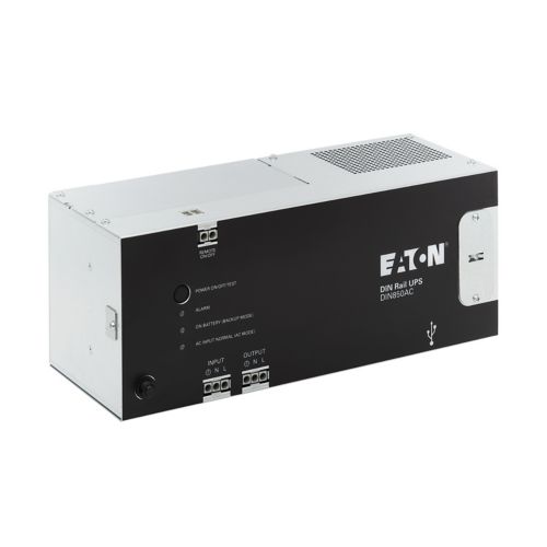 Eaton Power Quality DIN850AC | 850VA 510W 120V AC DIN Rail Industrial UPS - Hardwire Input/Output