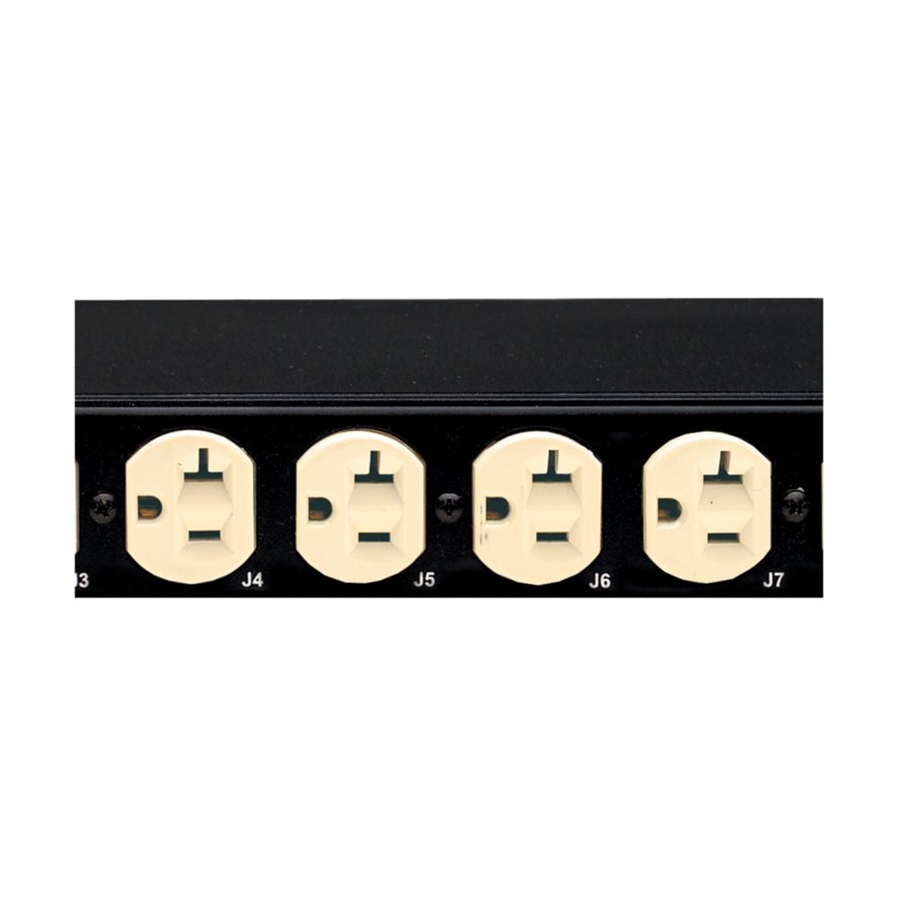 Eaton Power Quality EBA117-10 | Basic Rack PDU, 0U, L5-30P Input, 2.88 KW Max, 100-120V, 24A, 10 Ft Cord, Single-Phase