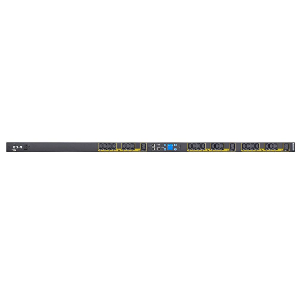 Eaton Power Quality EMA115-10 | Managed Rack PDU, 0U, L6-20P, C20 Input, 3.84 KW Max, 100-240V, 16A, 10 Ft Cord, Single-Phase, Black