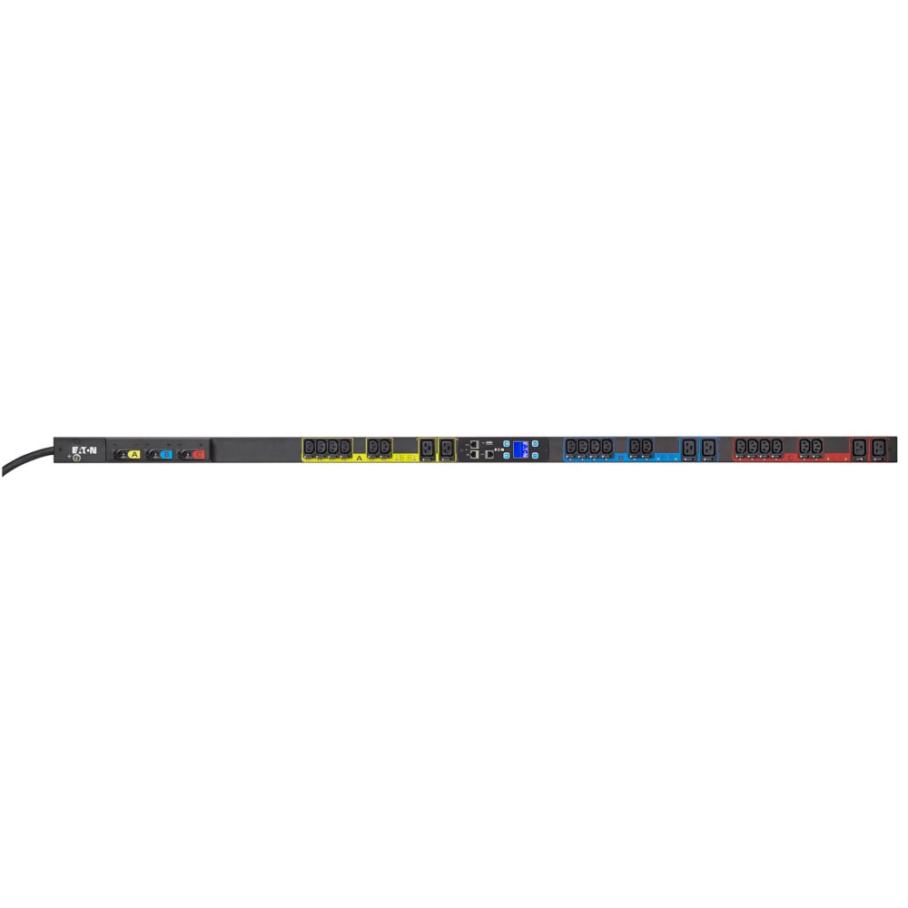 Eaton Power Quality EMA324-10 | Managed Rack PDU, 0U, L15-20P Input, 5.76 KW Max, 200-240V, 16A, 10 Ft Cord