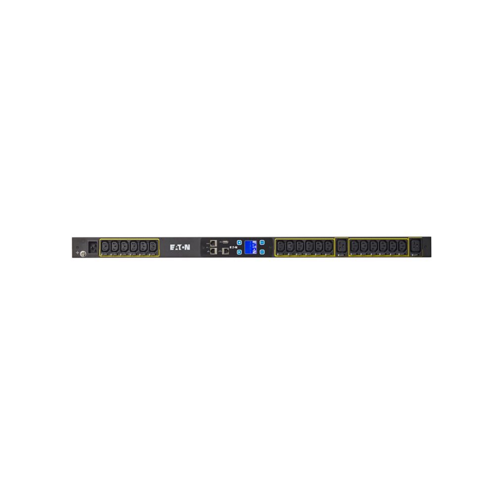 Eaton Power Quality EMI109-10 | Metered Input Rack PDU, 0U, L6-30P Input, 5.76 KW Max, 200-240V, 24A, 10 Ft Cord