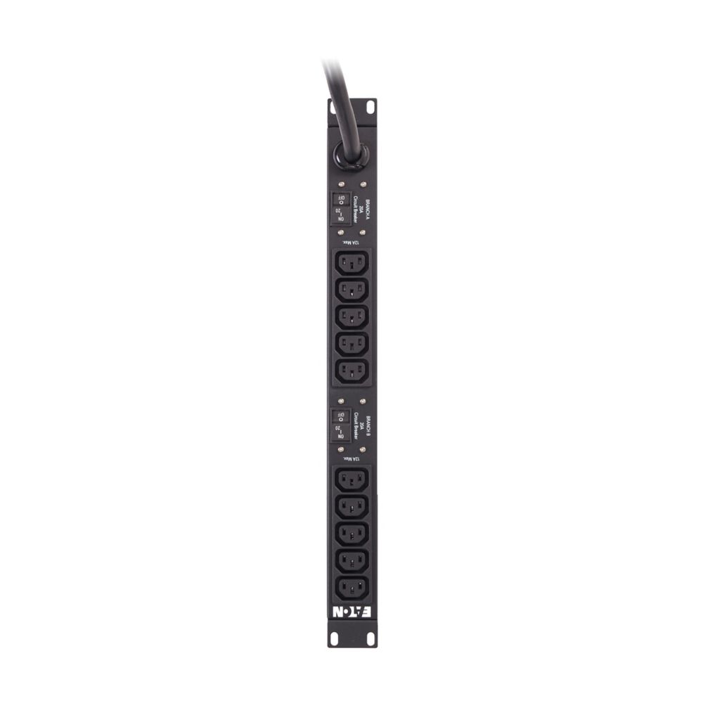 Eaton Power Quality EPBZ91 | Basic Rack PDU, 1U, L6-30P Input, 4.99 KW Max, 200-250V, 24A, 10 Ft Cord, Single-Phase, Outlets, (10) C13