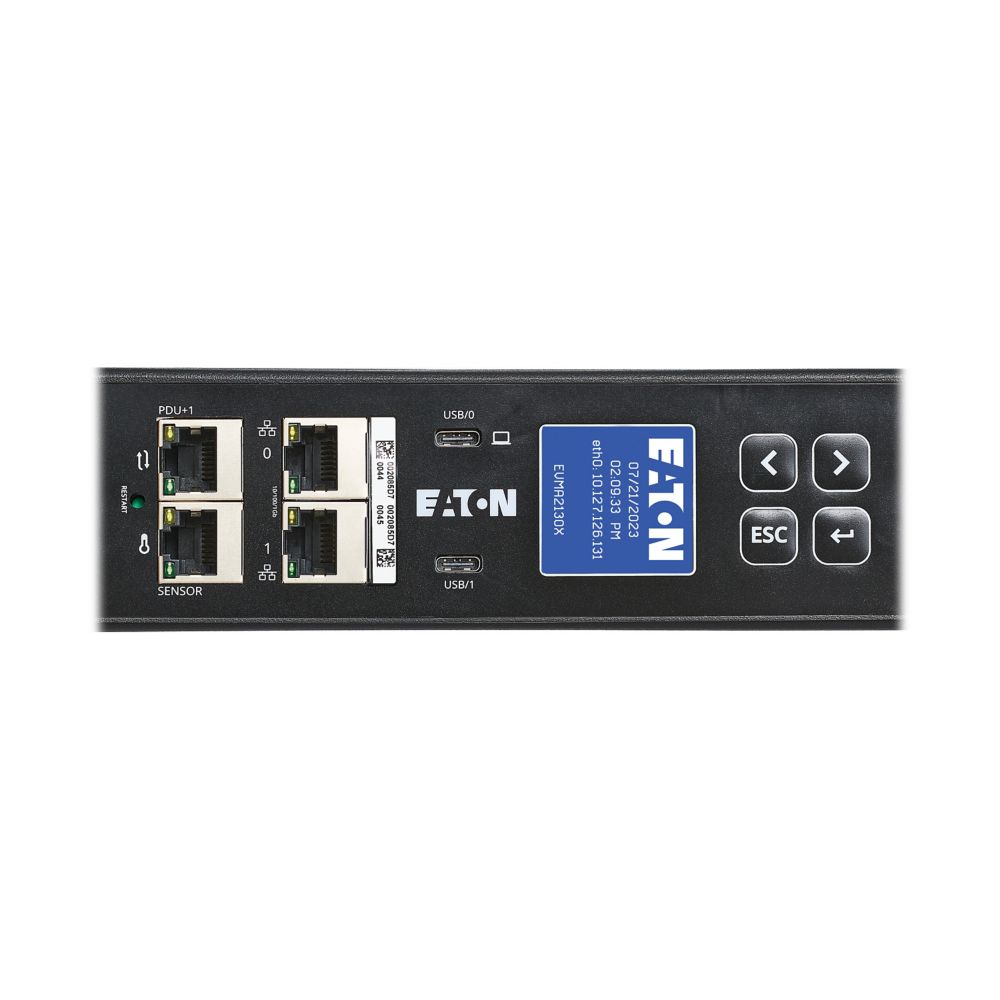 Eaton Power Quality EVMA2130X | Managed Rack PDU G4, 0U, 39U, L21-30 Input, 10FT Cord