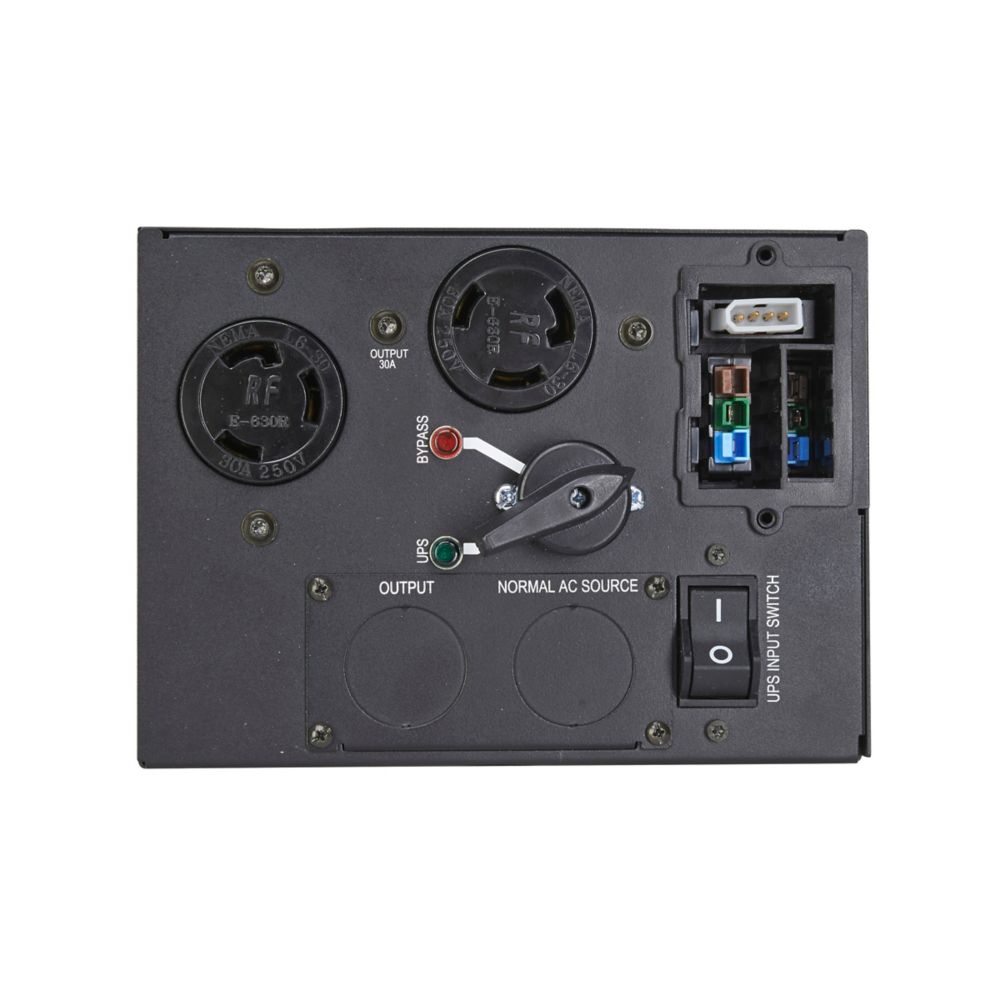 Eaton Power Quality MBP6K208 | 9Px Maintenance Bypass, Hardwired Input; Outputs, (2) L6-30R, Hardwired; Rear Rackmount, Tower Mount, Or Wall Mount