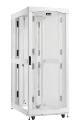 Eaton Power Quality SRH483246W | SmartRack 48U Deep Extra-Wide Heavy-Duty Rack Enclosure Cabinet for AI Servers, White