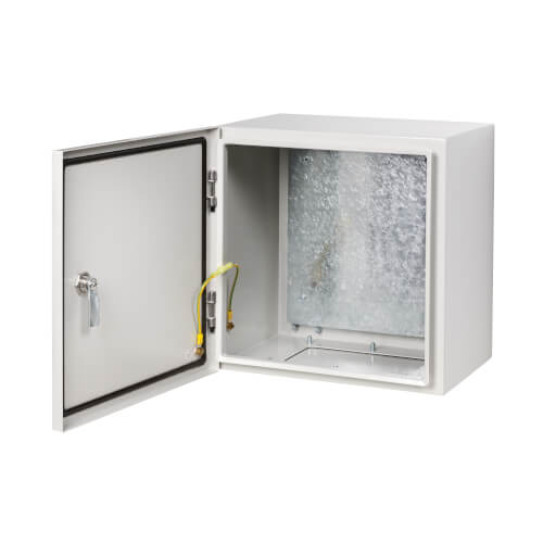 Eaton Power Quality SRIN4141410 | SmartRack Outdoor Industrial Enclosure with Lock - NEMA 4, Surface Mount, Metal Construction