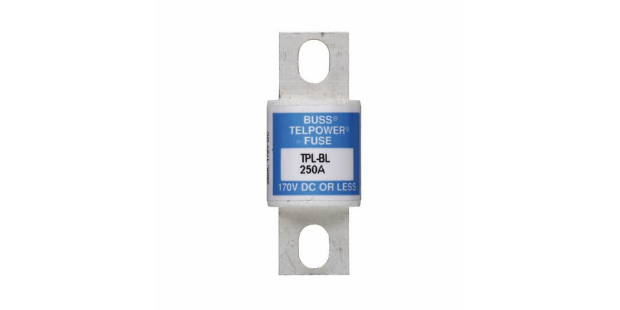 Eaton Power Quality TPL-BC | Current Limiting Fuse, Bolted Blade, Fast Blow, Distribution, Non Indicating, Fiberglass, Holder