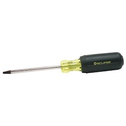 Eclipse Enterprises Inc 800-108 | Robertson Screwdriver S3 X 4" Rubber GRI
