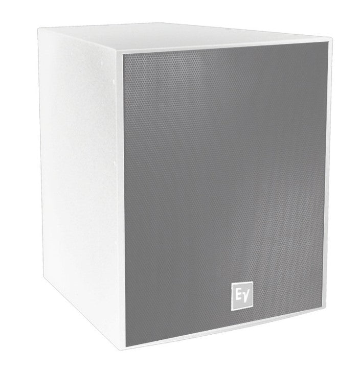 Electro-Voice EVF-2121S-FGW | Dual 12 In. Front-Loaded Subwoofer, White, Weather Resistant, Fiberglass