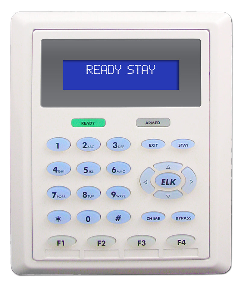Elk Products Inc. AEKP | Low Profile LCD Keypad for E27 Alarm Engine