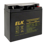 Elk Products Inc. ELK-12180 | Sealed Lead Acid Battery, 12 V 18Ah