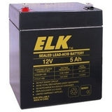 Elk Products Inc. ELK-1250 | Sealed Lead Acid Battery, 12 V 5Ah