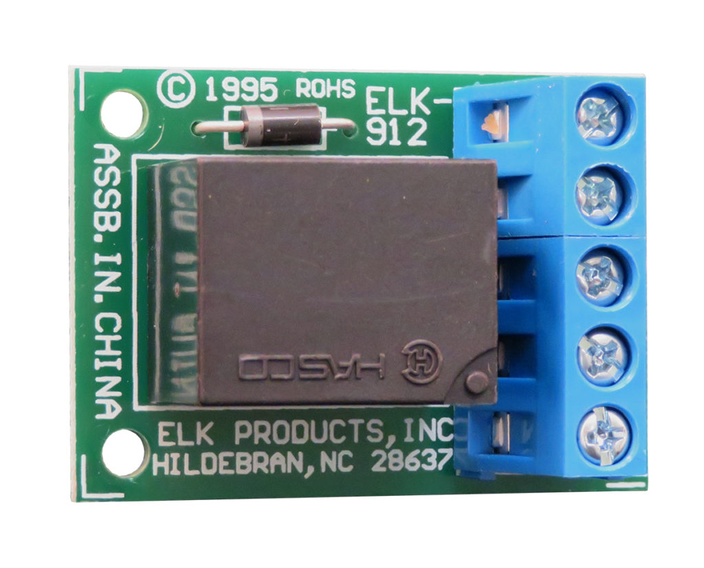 Elk Products Inc. ELK-912 | Relay Module SPDT 12 VDC