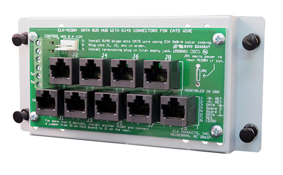 Elk Products Inc. ELK-M1DBH | Data Bus Hub for E27 or M1 Controls