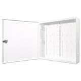 Elk Products Inc. ELK-SWB14 | Structured Wiring Box, 14.25" Square x 3.5" with Door & Camlock
