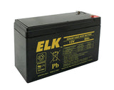 Elk Products Inc. ELK1280 | Sealed Lead Acid Battery, 12 V 8Ah