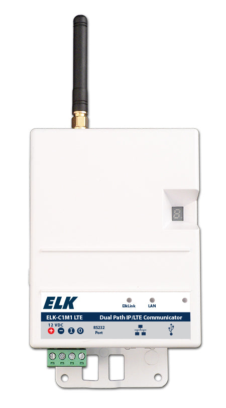 Elk Products Inc. ELKC1M1 LTEA | Dual Path Alarm Communicator (AT&T LTE Version)