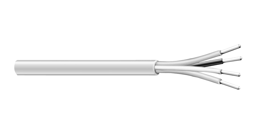Encore Wire E3032S.41.86 | Fire Alarm Cable, 18 AWG, 2 Conductor, 7 x 26 Strand, Bare Copper Conductor, PVC Insulation